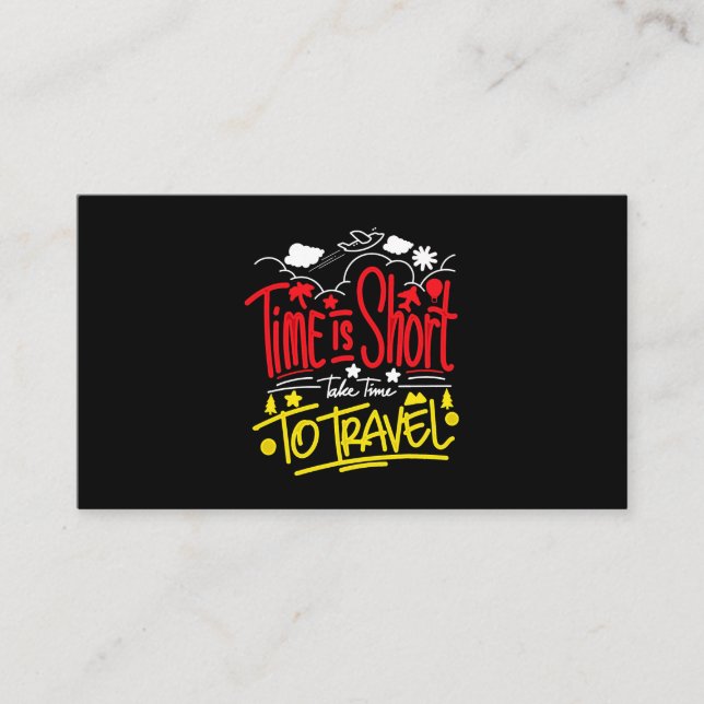 Carte De Visite Temps D'Entraînement De Mon Visage Pour Les Expres (Devant)