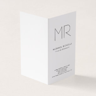 Carte De Visite Tendance faite sur mesure moderne minimaliste