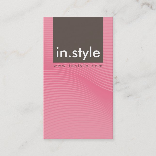 CARTE DE VISITE :: tendance moderne sway P10 (Devant)