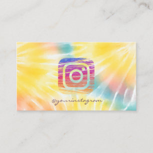 Carte De Visite Tendy Rainbow Tai Day Instagram Média Social