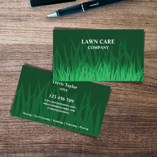 Carte De Visite Terrain de jardin professionnel moderne