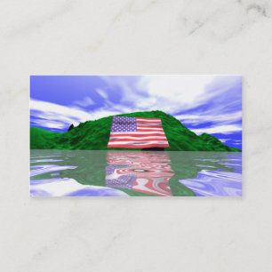 Carte De Visite Terre de Jour de la Déclaration d'Indépendance