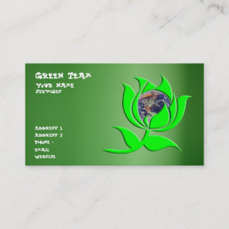 Carte de visite terreuse