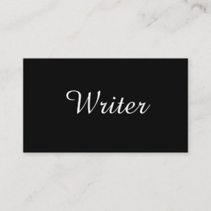 Carte De Visite Texte de l'auteur   de l'auteur  