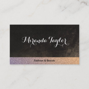 Carte De Visite Textile Motif & Texture chic