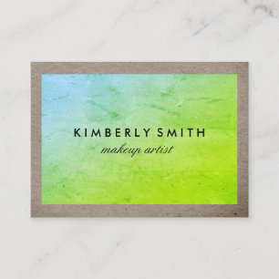 Carte De Visite Texture à deux tons chic