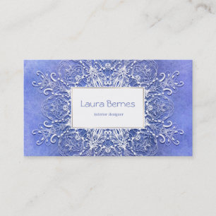 Carte De Visite Texture baroque de grunge de style