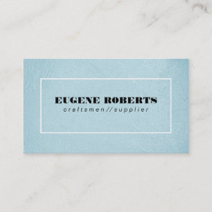 Carte De Visite Texture bleu / Bordure