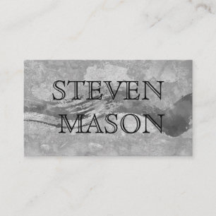 Carte De Visite Texture chic contemporaine