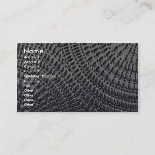 Carte De Visite Texture de fer-blanc