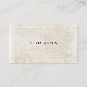Carte de visite texture de fond de style simple