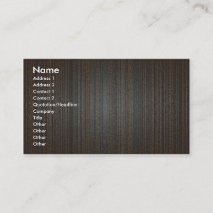 Carte De Visite texture du bois