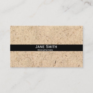 Carte De Visite Texture naturelle design moderne et personnalisabl