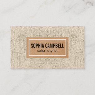 Carte De Visite Texture   Rustique