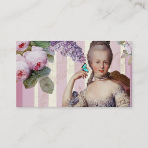 Carte De Visite Thé au Petit Trianon - rose