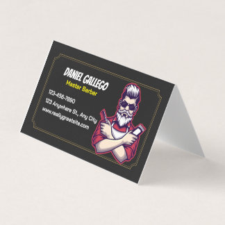 Carte De Visite The Classic Cut Barber
