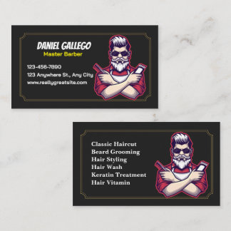 Carte De Visite The Classic Cut Barber