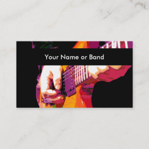 Carte De Visite Thème frais de musique