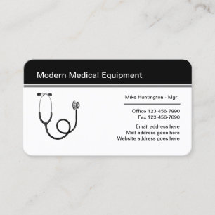Carte De Visite Thème Médicale