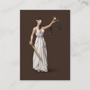 Carte De Visite Themis - Bistre