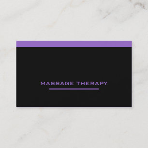Carte De Visite Thérapeute de massage