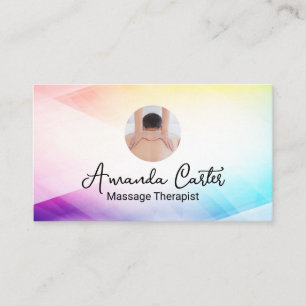Carte De Visite Thérapeute de massage Santé