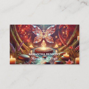 Carte De Visite Thérapeute de massage Zen Stones
