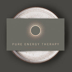 Carte De Visite Thérapiste du cercle Energy Healer