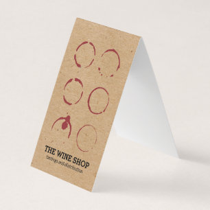 Carte De Visite Tige Brown naturelle