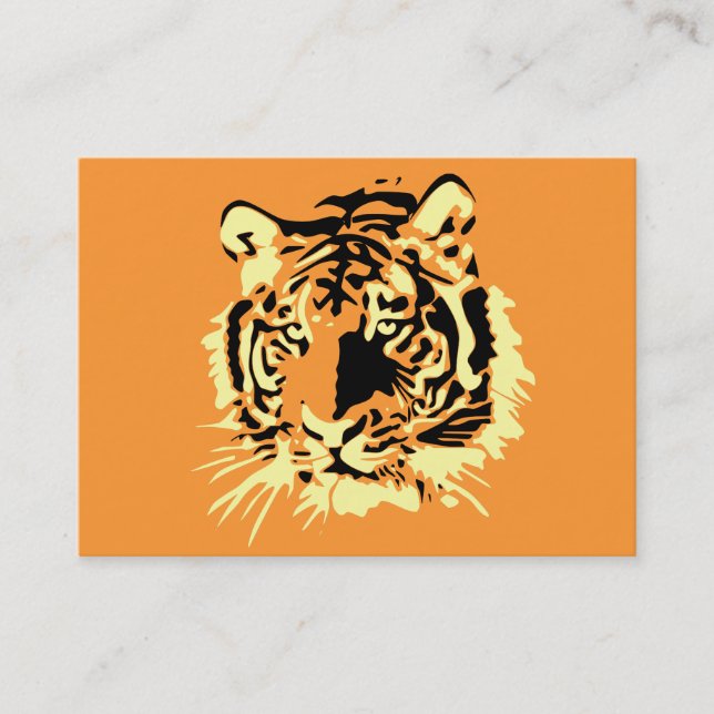 Carte De Visite Tigre (Devant)