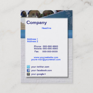 Carte de visite Time Share