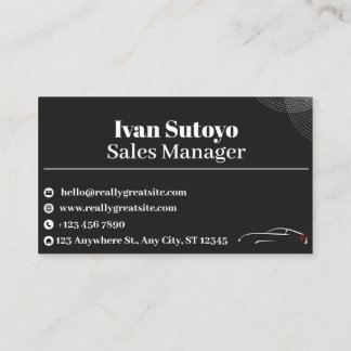 Carte De Visite Timmerman — Automotive Care & Vehicle Enhancement