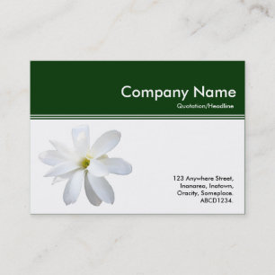 Carte De Visite Titre de couleur III - Magnolia - Vert foncé