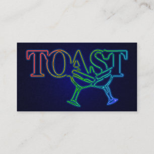 Carte De Visite toast : salon électro
