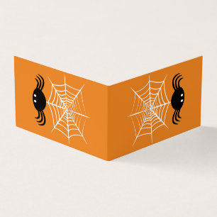 Carte De Visite Toile d'araignée Halloween