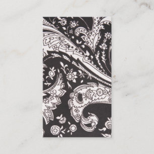 Carte De Visite Toile noir