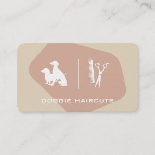 Carte De Visite Toiletteur pour chiens
