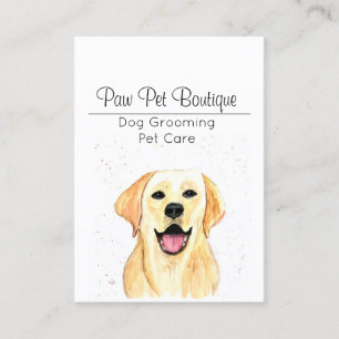 Carte De Visite Toiletteur pour chiens Soins pour animaux Peinture