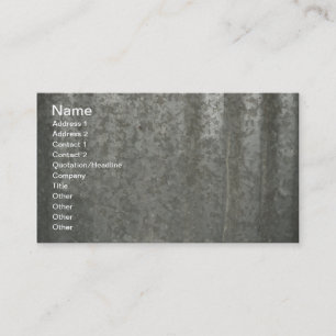 Carte De Visite tôle ondulée