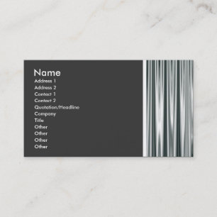 Carte De Visite Ton texture (Rideau) II