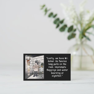 Carte De Visite Torture