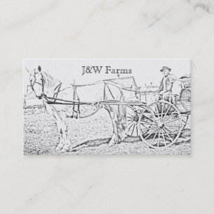 Carte De Visite Tour de chariot