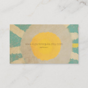 Carte De Visite Tournesol
