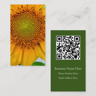 Carte De Visite Tournesol