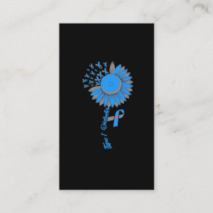 Carte De Visite Tournesol diabétique de type 1 Sensibilisation au 
