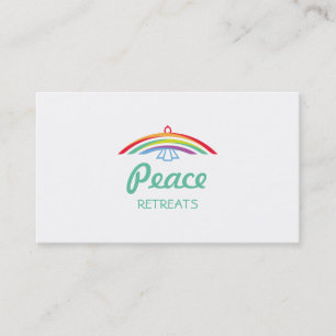 Carte De Visite Tourterelle arc-en-ciel (couleur vive/pleine coule