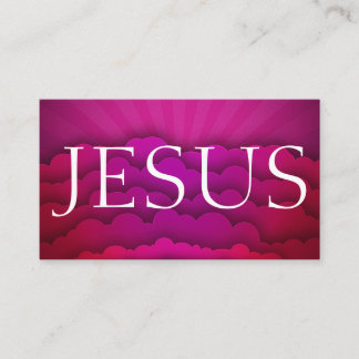 Carte De Visite Tract - Message de salut