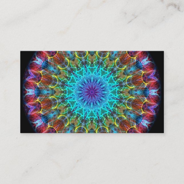 Carte De Visite Traction dans le kaléidoscope (Devant)