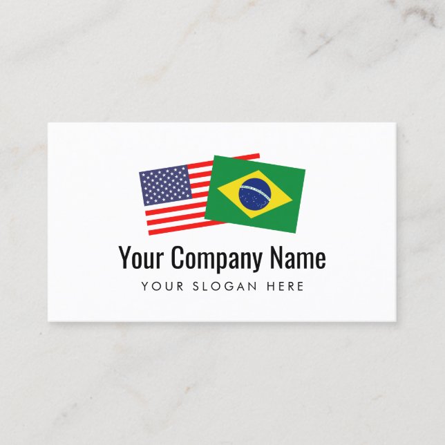 Carte De Visite Traduction Anglais portugais brésilien (Devant)