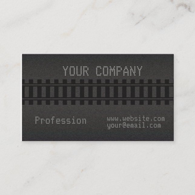 Carte De Visite Train (Devant)
